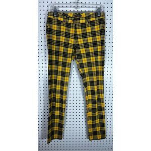 J.McLaughlin plaid jeggings size 6